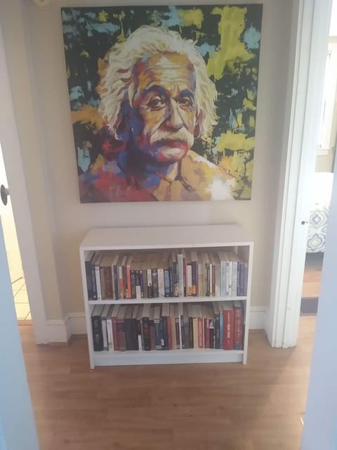 Plenty of books to read for adults and children! 