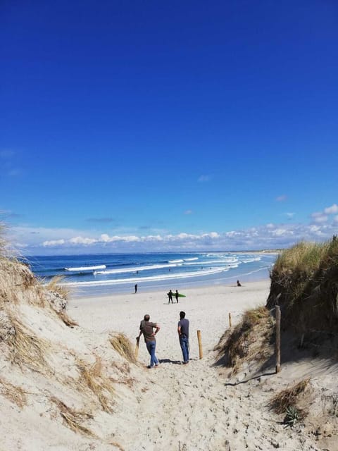 On the beach