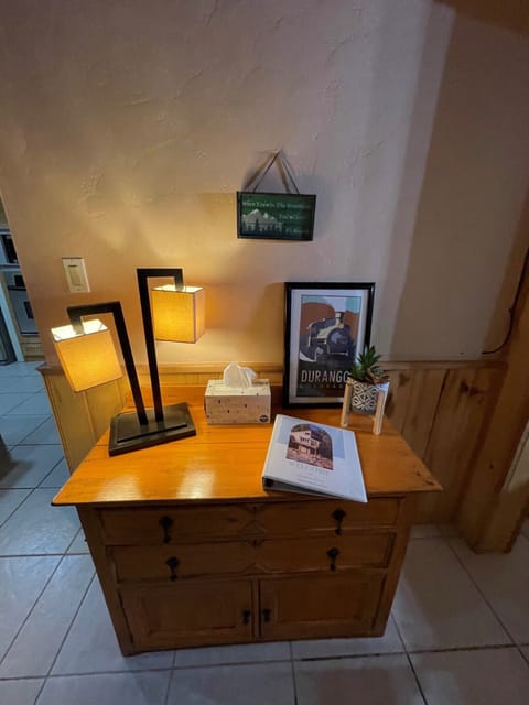 Check in desk and welcome guide