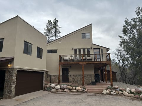 Side view of the house