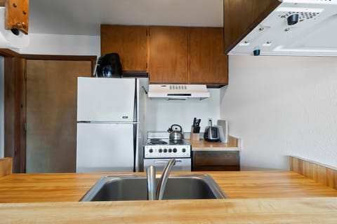 Indoors, Hardwood, Sink, Kitchen, Refrigerator