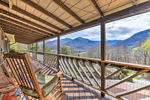 Maggie Valley Vacation Rental | 4BR | 3BA | Stairs Required | 1,872 Sq Ft