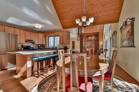 Kitchen and dining room