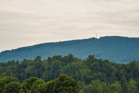 Mountain views from our balcony!