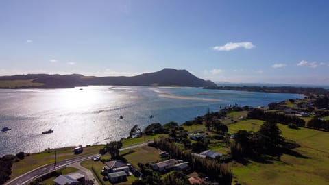Houhora harbour with Mt Camel in the background