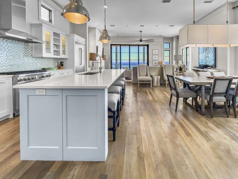 2nd Floor | Living Room & Kitchen | Beautiful Ocean Views