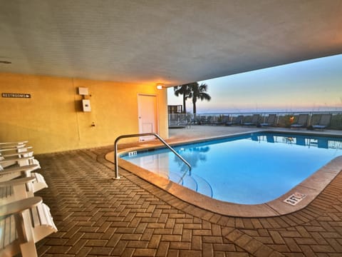 Indoor pool, outdoor pool