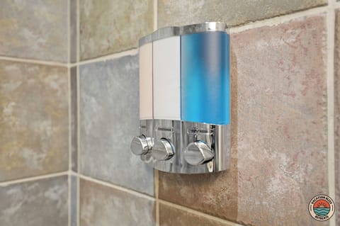 Every bathroom includes soap, shampoo, and conditioner—your essentials covered!
