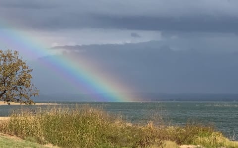 Rainbow over the Lake!