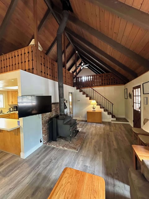 Main Level looking toward the loft