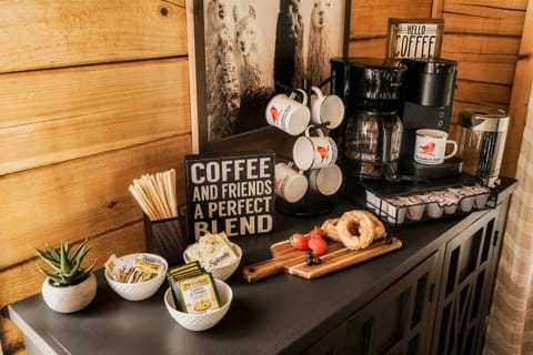 Stop here in the morning for some coffee or tea...