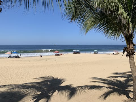 Beach nearby, beach towels