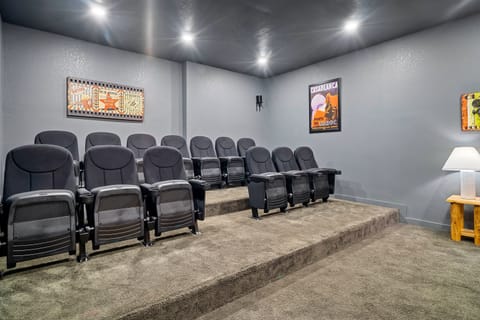 Home Theater - Comfortable home theater seats with Premium sound system