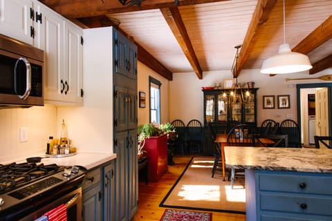 Kitchen View into Dining Room