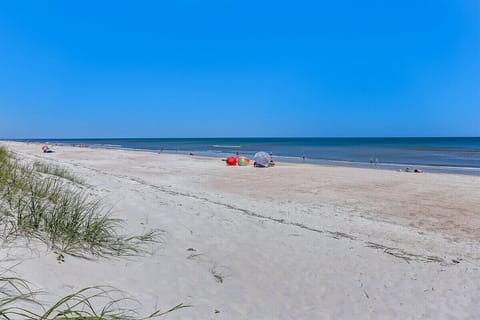 On the beach