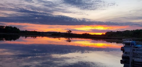 The sunsets are beautiful!