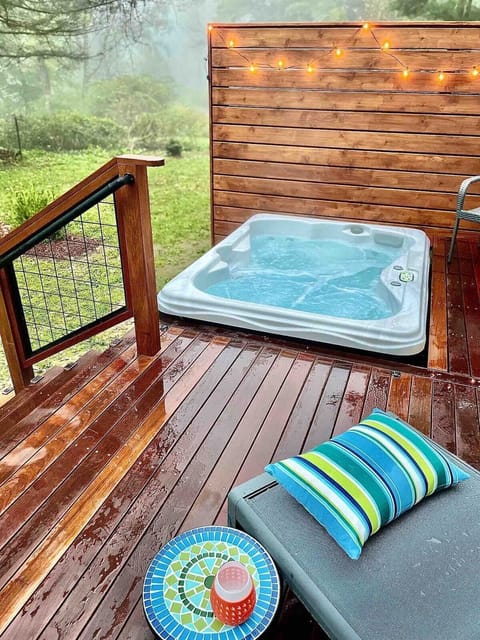Ultimate Relaxation!  The hot tub will be warm and waiting for your arrival