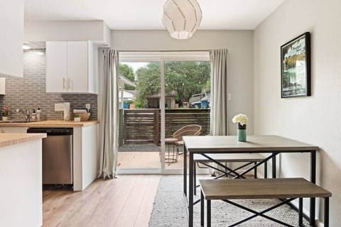 Dining area with access to outdoor patio area