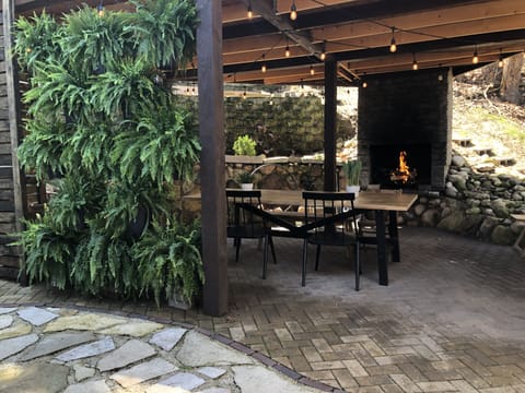 Nature is right outside our door. Enjoy our covered patio in all weather. 