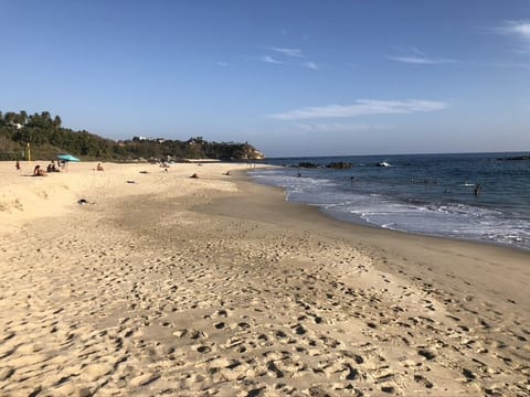 Beach nearby, beach towels