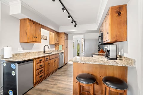 Kitchen towards front of house