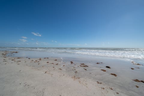 On the beach