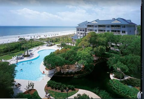 Indoor pool, outdoor pool