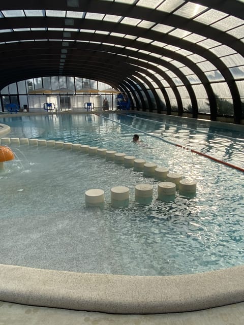 Indoor pool, outdoor pool