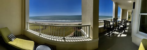 60 linear feet of Private Oceanfront Balcony