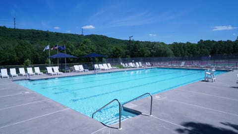 Indoor pool, outdoor pool