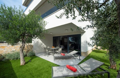Terrace with garden