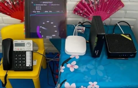 Fastest WI-FI = 833Mbps