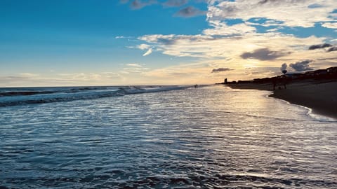 On the beach