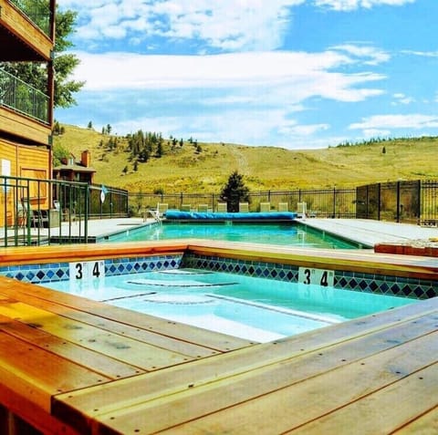 Indoor pool, outdoor pool