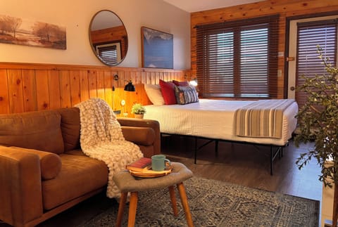 Queen Size Bed and Loveseat