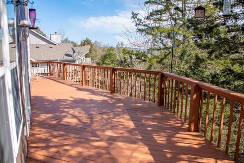 Deck on main level