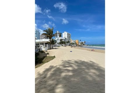 Beach nearby, sun loungers, beach towels