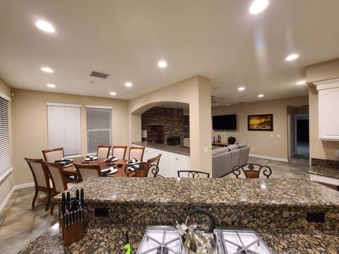 Feel the relaxation of being in this Open Floor Plan Kitchen