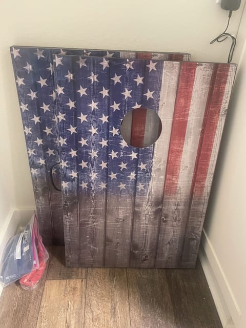 Outdoor games for use in the spacious backyard