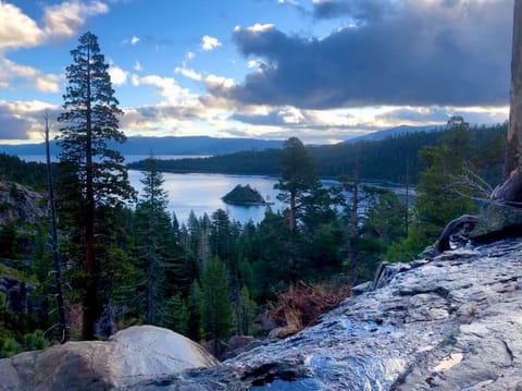 Drive to Emerald Bay; one of the most beautiful stretches of road in the country