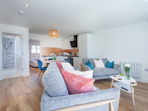 Open plan living space | Belgrave Sands Apartment 2, Torquay