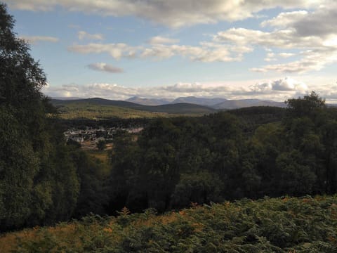 Village and surrounding countryside