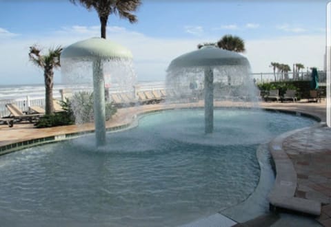 Indoor pool, outdoor pool