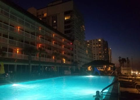 Indoor pool, outdoor pool