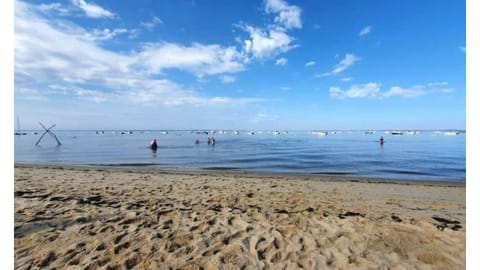 On the beach