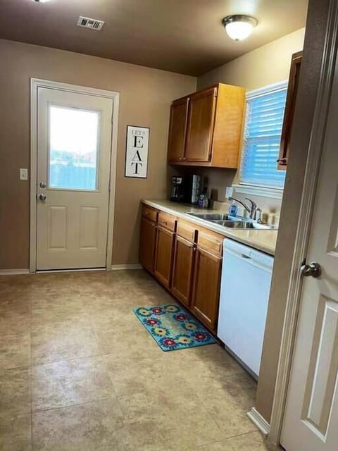 Fully stocked kitchen