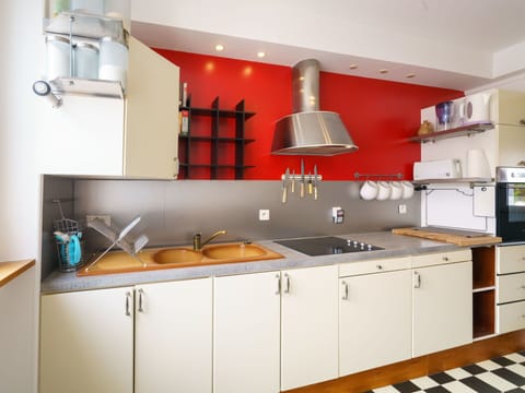 Cabinetry, Countertop, Sink, Kitchen Sink, Tap, Kitchen Stove, Kitchen Appliance, Kitchen, Home Appliance, Exhaust Hood