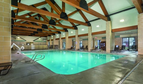 Indoor pool, a heated pool