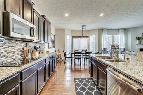 Fully equipped Kitchen has everything you need! Including AirFryer, InstaPot and spices!