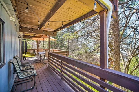 Spacious Deck | Mountain View | Outdoor Dining Area